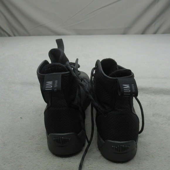 Palladium Unisex M8 W9.5 Combat Boots Black PampaTech HI TX Tactical Utility main image 9